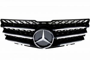 Решетка радиатора черная Sport style для Mercedes Benz X204 GLK 2008-2012